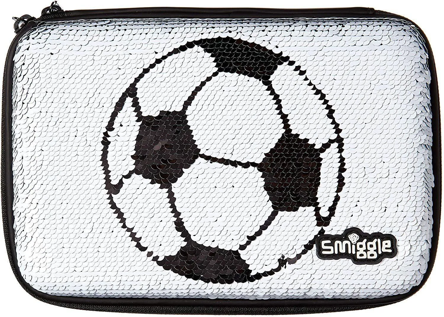 Daily Decor Sitting Figure SMIGGLE Goal Reversible Sequin Hardtop School Pencil Case