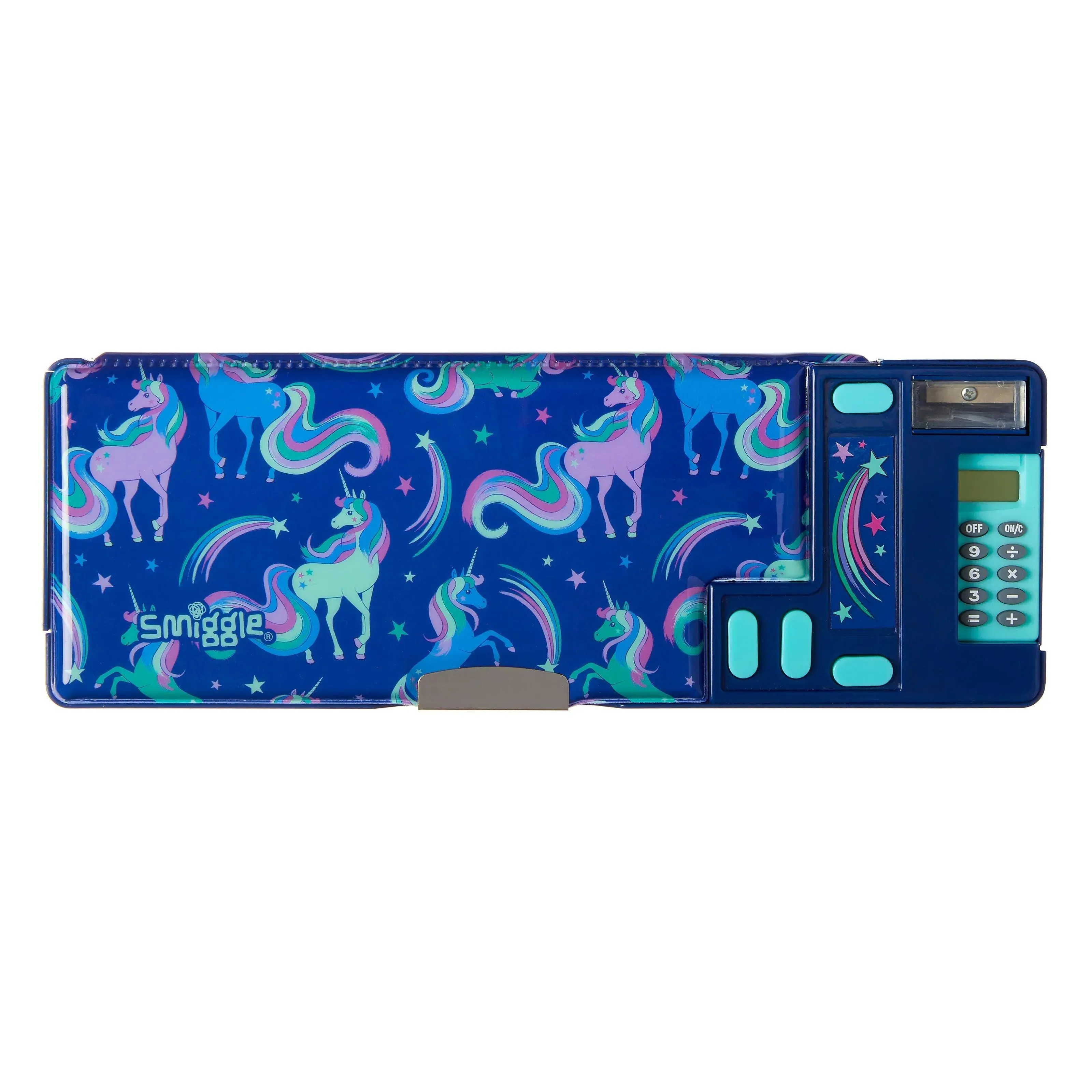 SMIGGLE Good Vibes Pop Out Pencil Case - Navy Mini Collectible