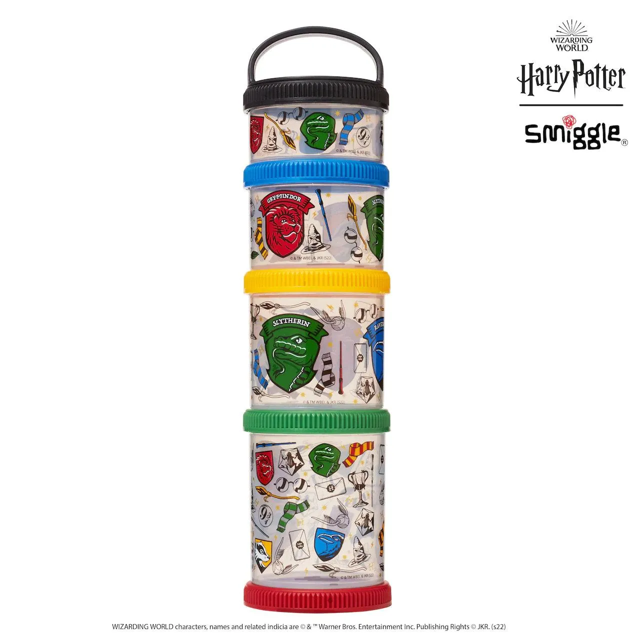SMIGGLE Harry Potter Snack & Stack Containers National Symbol Twitch Channel