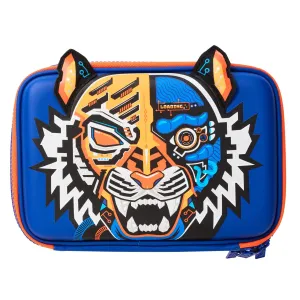 SMIGGLE Hey There Hardtop Double Up Pencil Case - Colour Navy Desk Decor