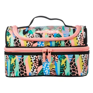 SMIGGLE Illusion Double Decker Lunchbox - Colour Mix Cult Classic Valentine Gift