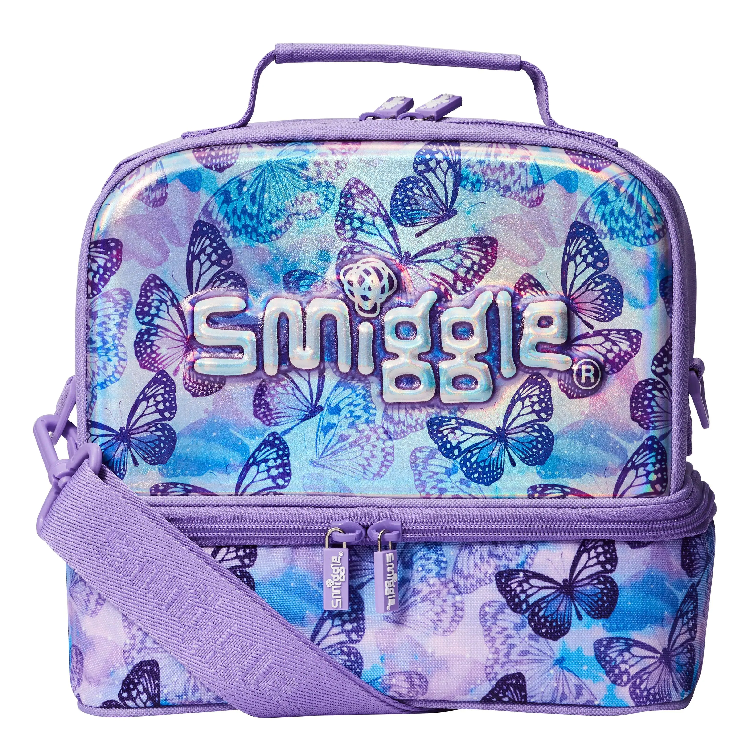 Hero Toy Comic Hero SMIGGLE Mirage Hardtop Lunchbox - Purple