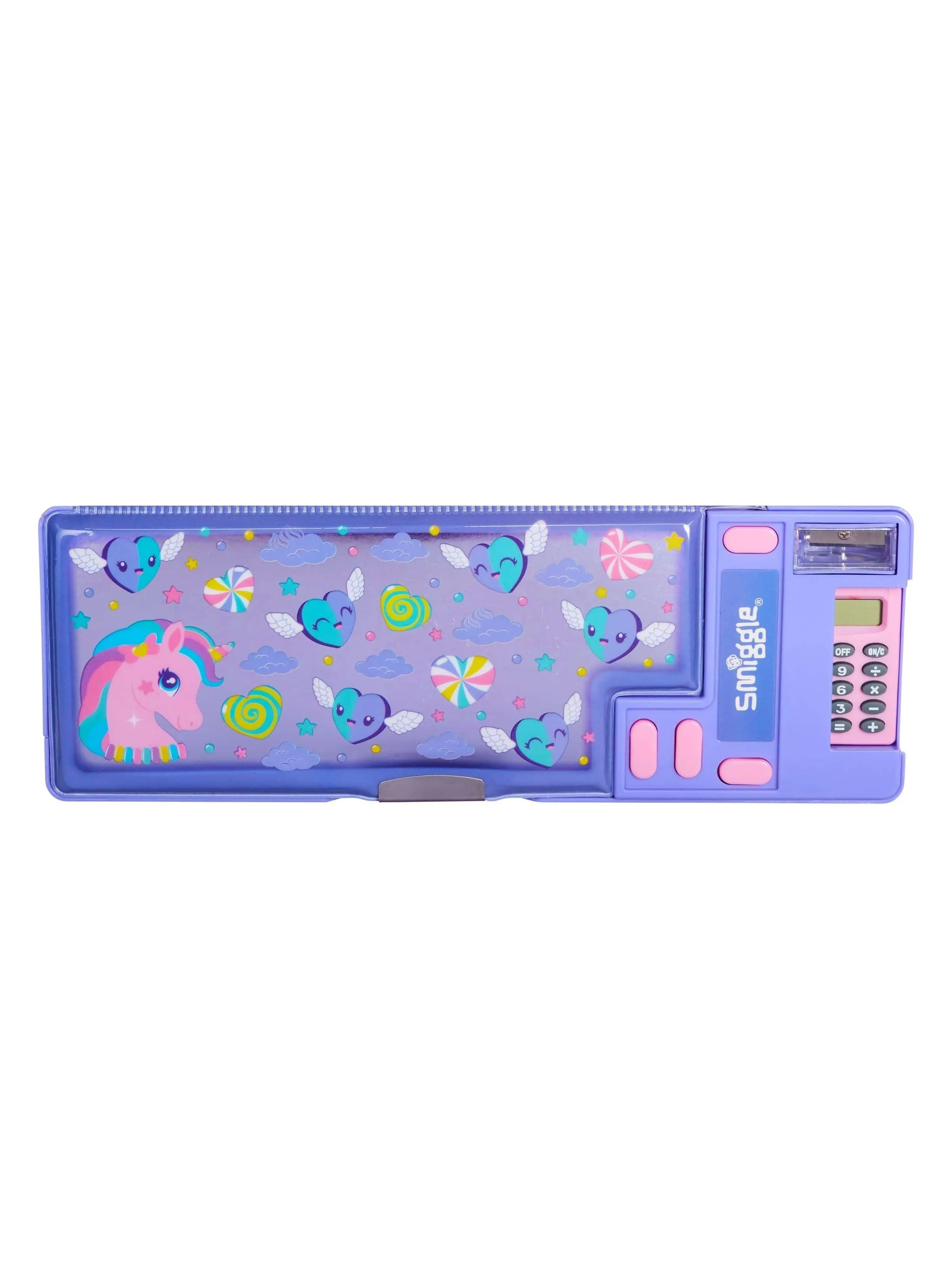 Imaginary Play Enduring Classic SMIGGLE Peppy Pop Out Pencil Case - Lilac