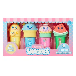 Sports Star Customer Favorite SMIGGLE Snackies Highlighter Pack X4