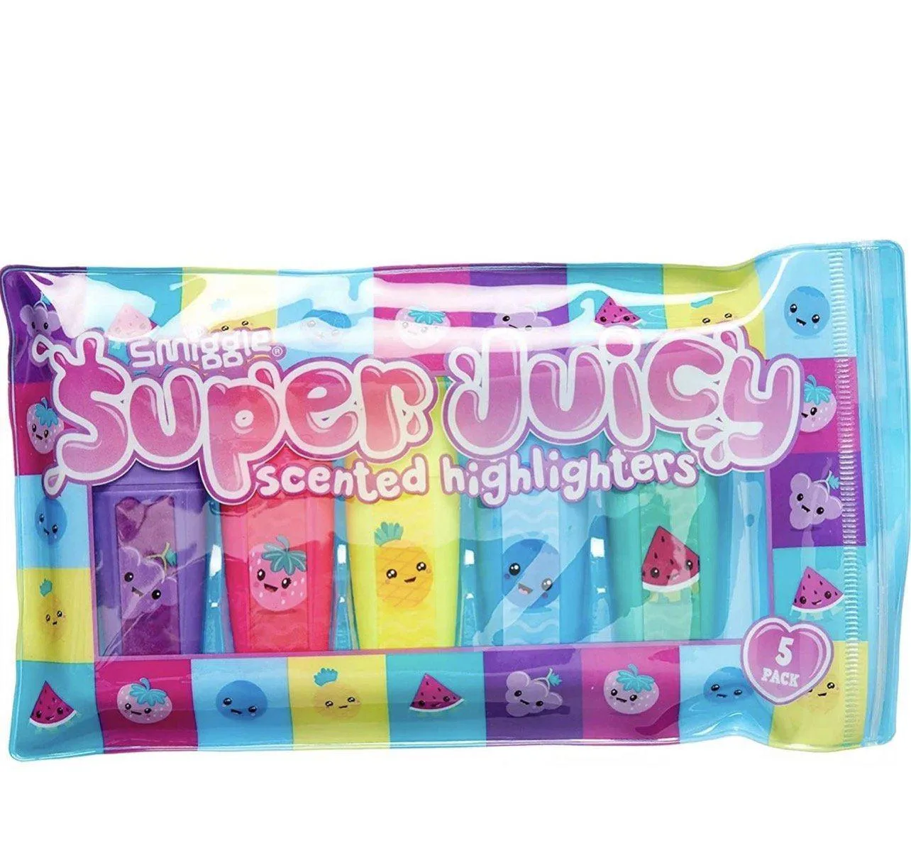Adventure Game SMIGGLE Super Juicy Scented Highlighters 5 Pack