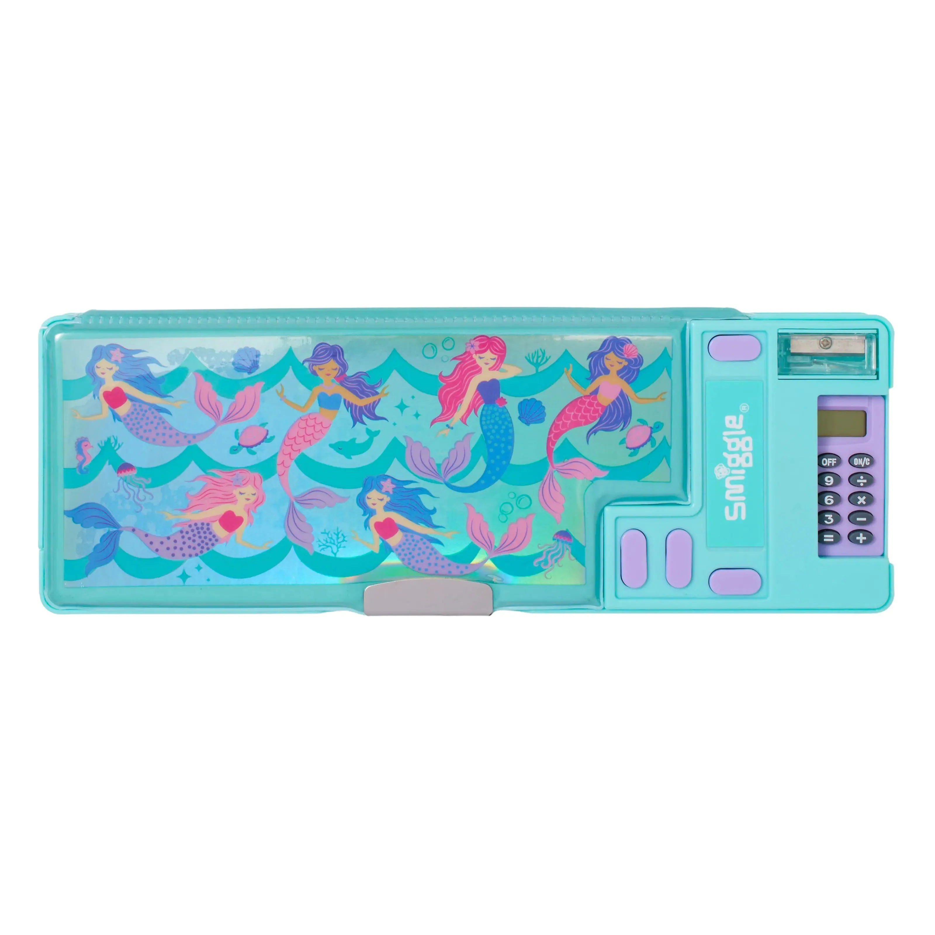 Small Space SMIGGLE Vibin' Pop Out Pencil Case - Mint