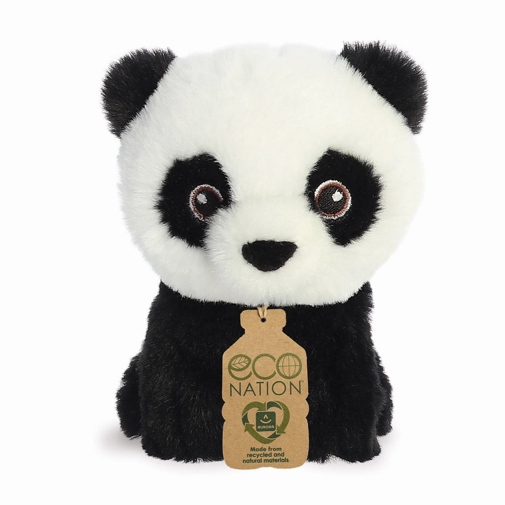 Eco Nation Mini Panda 13cm Sculpture Creator Tiny Set