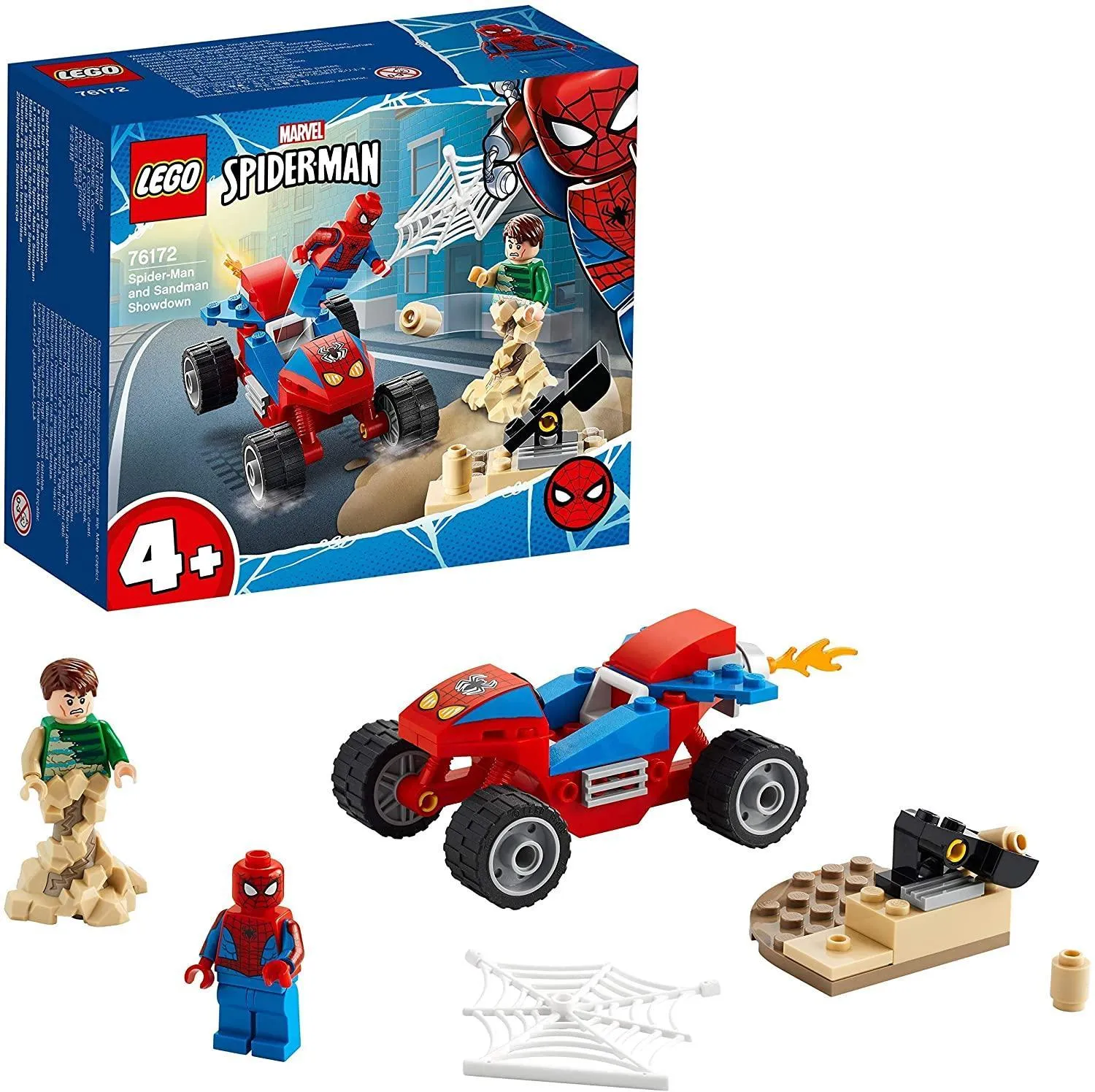 LEGO SPIDER-MAN 76172 Spider-Man and Sandman Showdown Gamer Setup Movie Merch