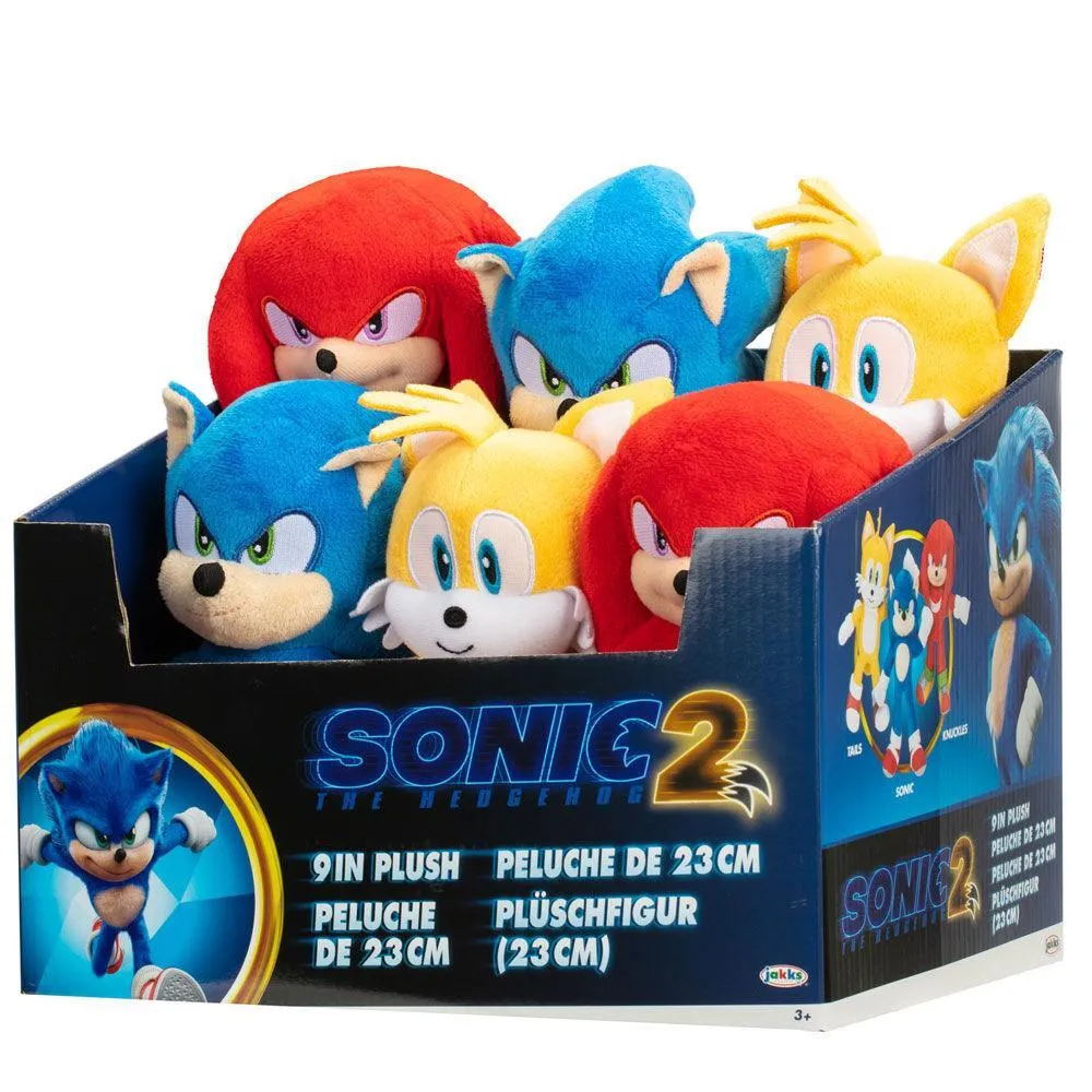 Sonic 2 Plush Toys 23cm - Assorted Collectible Model Virtual Good