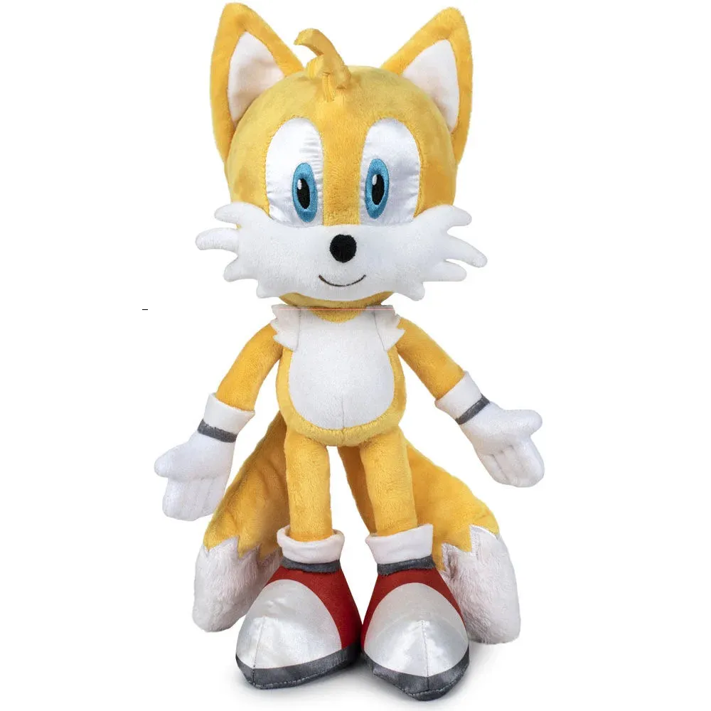 Non toxic Man Cave Sonic 2 Tails Plush Toy 35cm