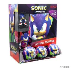 Sonic Action Figure In Capsule - Assorted Artistic Sculpture