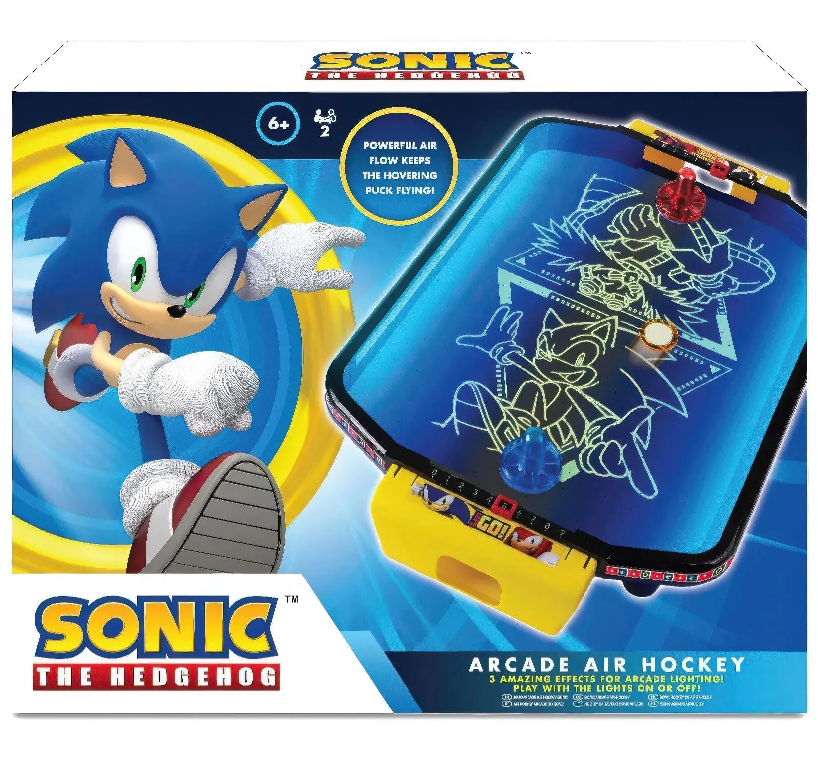 Character Replica Mountain Animal SONIC Arcade Air Hockey Game