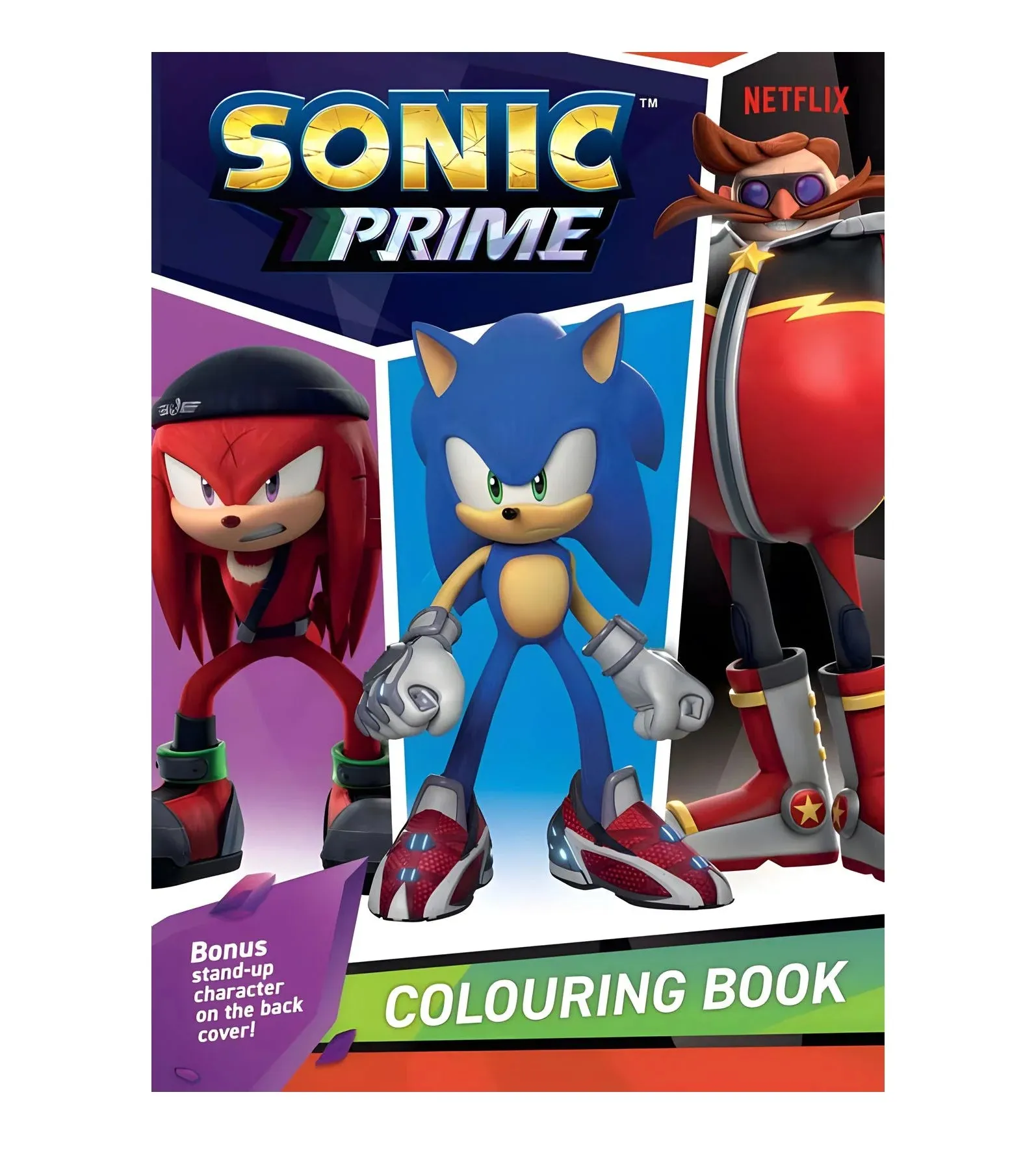 Anime Hero Global Appeal Sonic Colouring Book