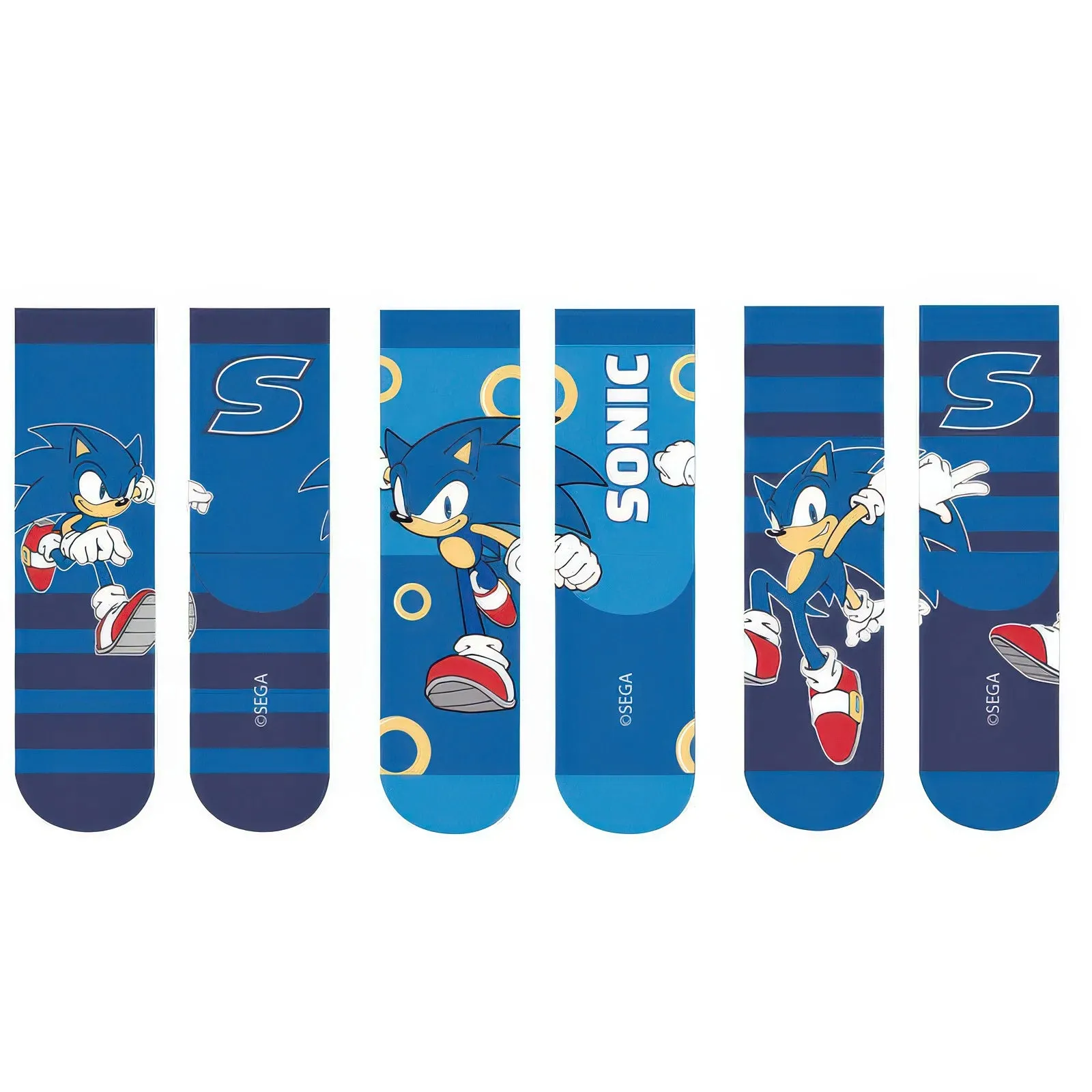 Collector's Market Sonic the Hedgehog 3 Pack Kids Socks - Assorted