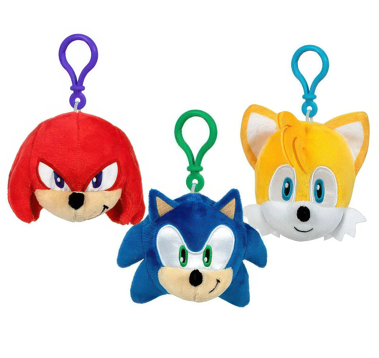 SONIC the Hedgehog Plush Keychain 10cm - Assorted Abstract art Craft Project