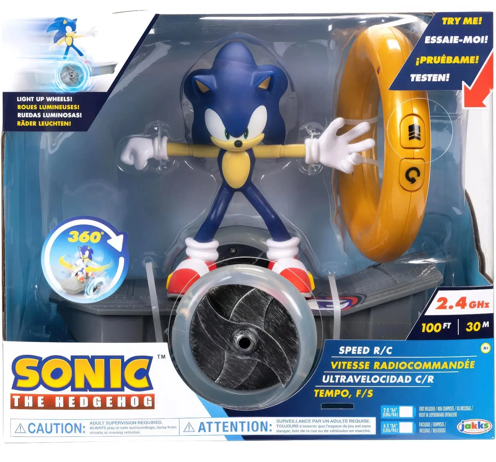 Sonic the Hedgehog Speed R/C Skateboard Collectors Statue