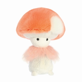Sparkle Tales Pretty Salmon Fungi Friends 23cm Aristocratic Elegance