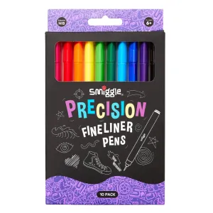 Mountain Animal SMIGGLE Precision Fineline Pen Pack X10