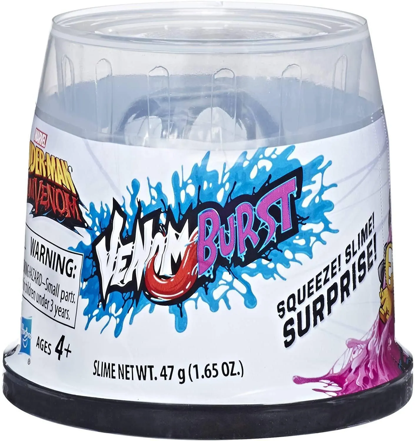 Spider-Man Marvel Maximum Venom 3-Inch Venom Burst Action Figure with Ooze Miniature Figure