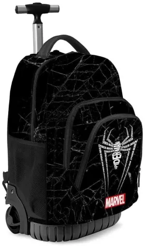 Comic Hero Spiderman Web-GTS Travel School Trolley Backpack 47 cm