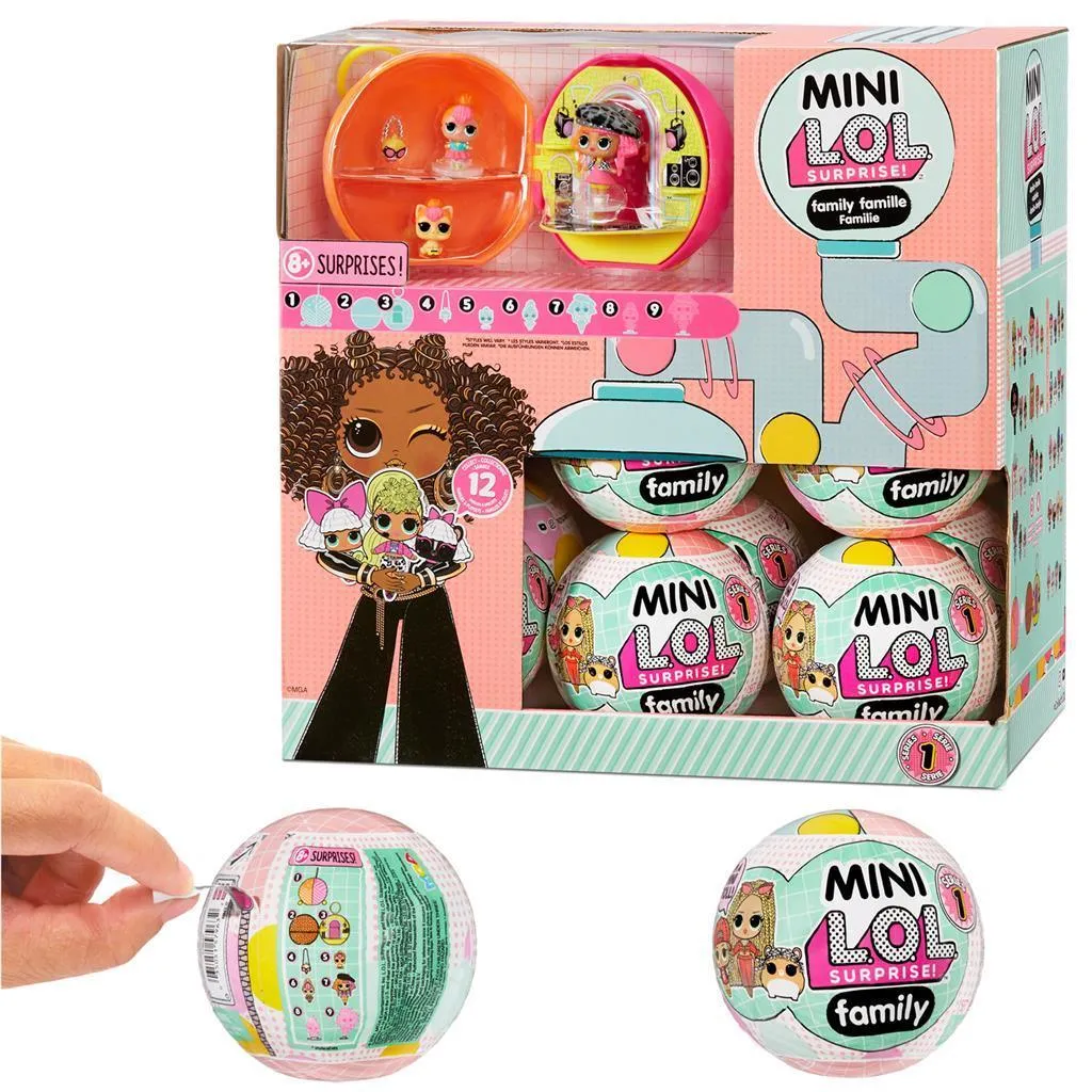 L.O.L. Surprise! Mini Family Playset Collection Grand Prize
