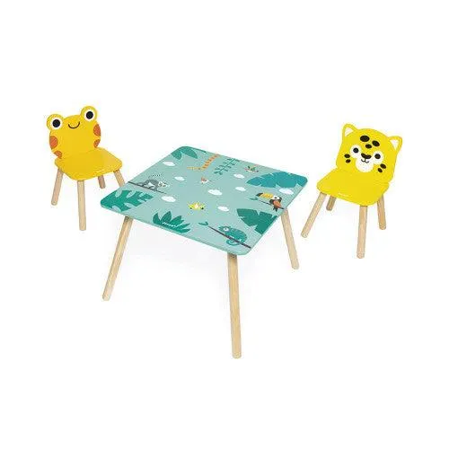 Janod Tropik Tropical Wooden Furniture Set Limited Edition