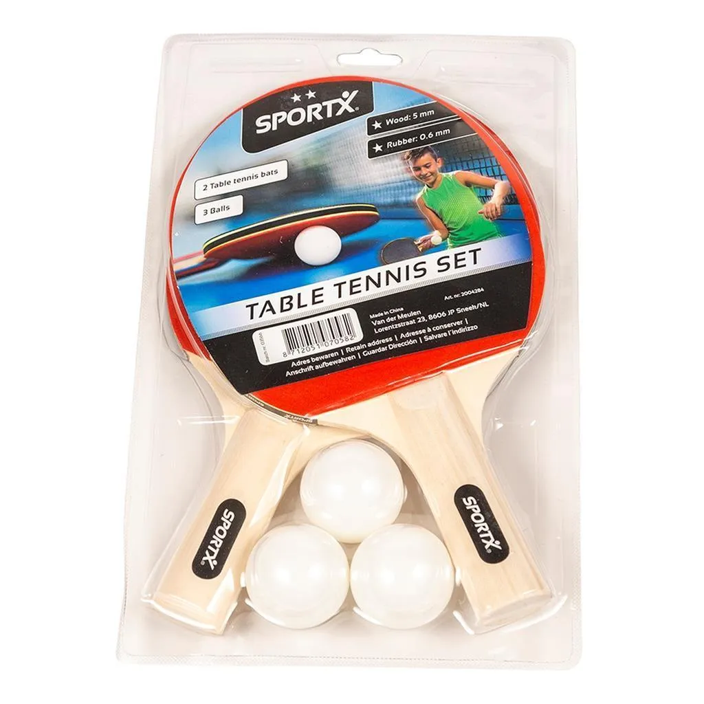 Desktop Figure Ancient God SportX Table Tennis Set with Balls
