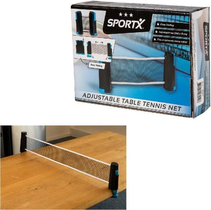 Character Hero Limited Statue SportX Table Tennis Table Extendable Net