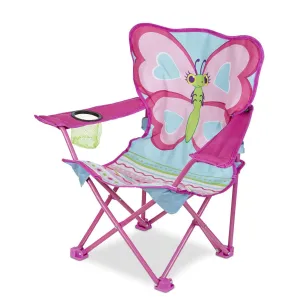 Retail Package Expert Level Melissa & Doug 16694 Cutie Pie Butterfly Camp Chair