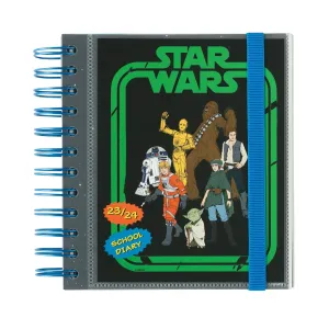 STAR WARS 2023/2024 Academic Diary Day To Page 11 Months Vinyl Toy