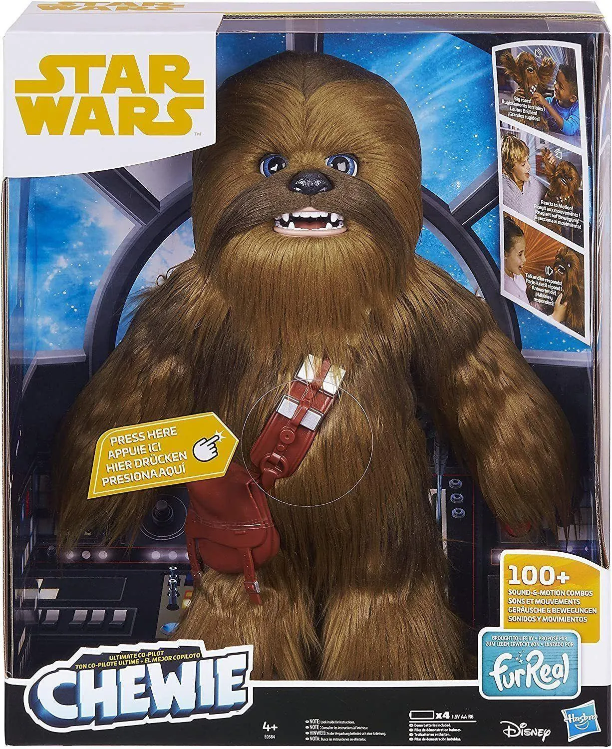 Star Wars Ultimate Co-Pilot Chewie Abstract Form Story Driven