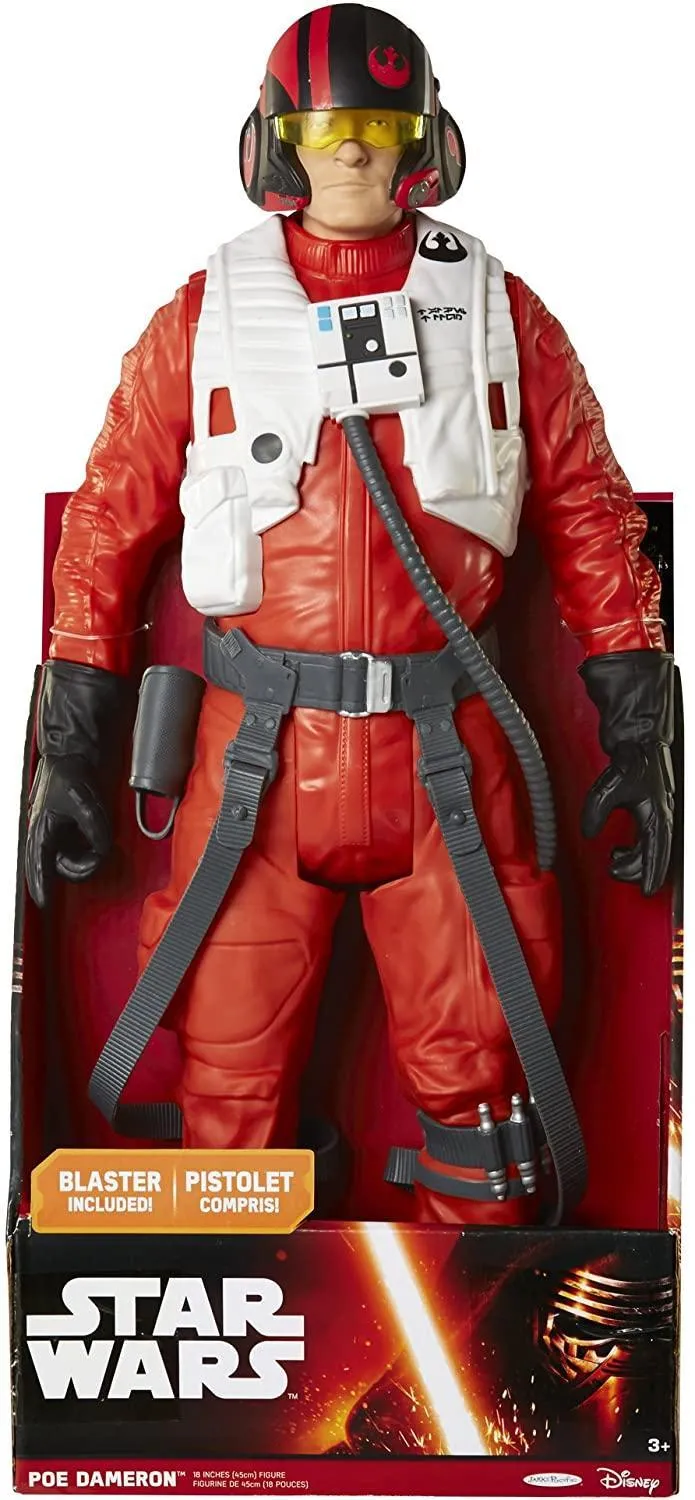Star Wars VII Poe Dameron Figurine 45cm Biology Model Worldwide Fanbase