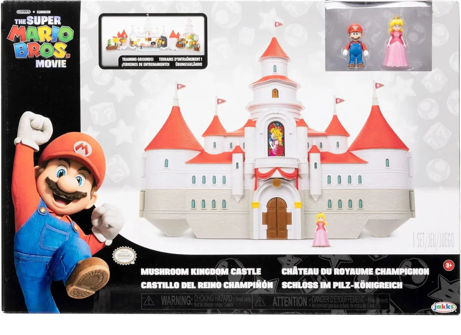 Ocean Animal Character Model Super Mario Bros. The Movie Mushroom Kingdom Castle Playset