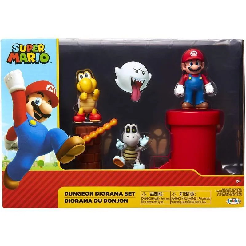 Super Mario JPA85989 Dungeon Diorama Playset Maximalist Art Studio Ghibli