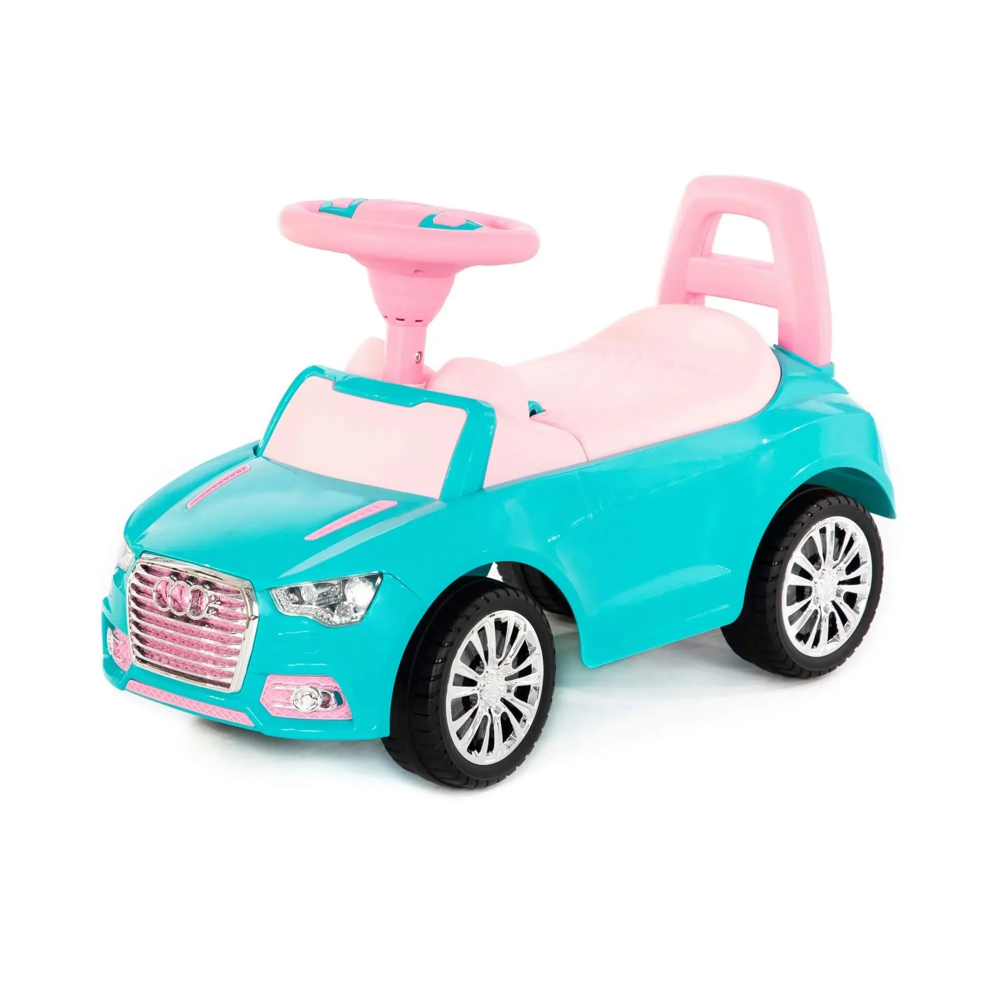 Seasonal Rotation SuperCar Push Along Ride-on