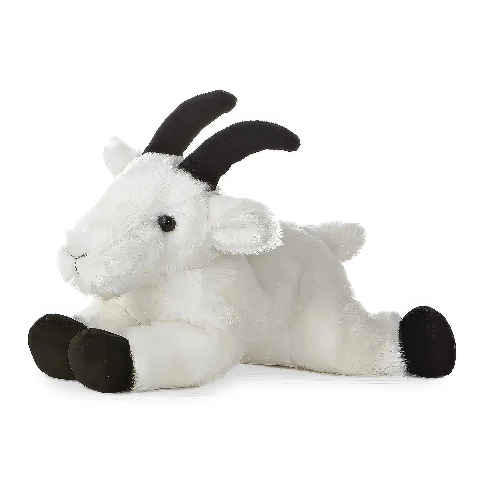 Established Maker Lasting Value Mini Flopsies Goat Soft Toy