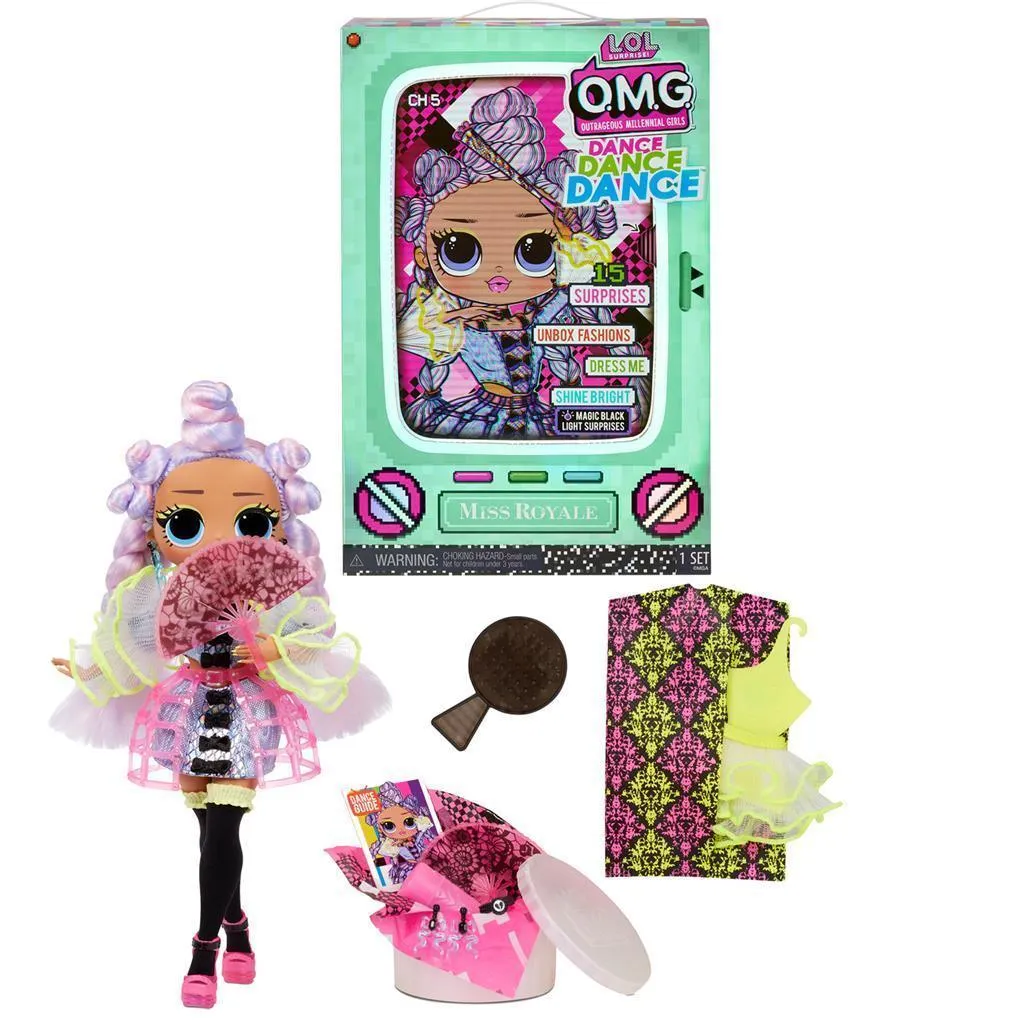 LOL Surprise OMG Dance Doll Miss Royale Hero Toy Battle Ready