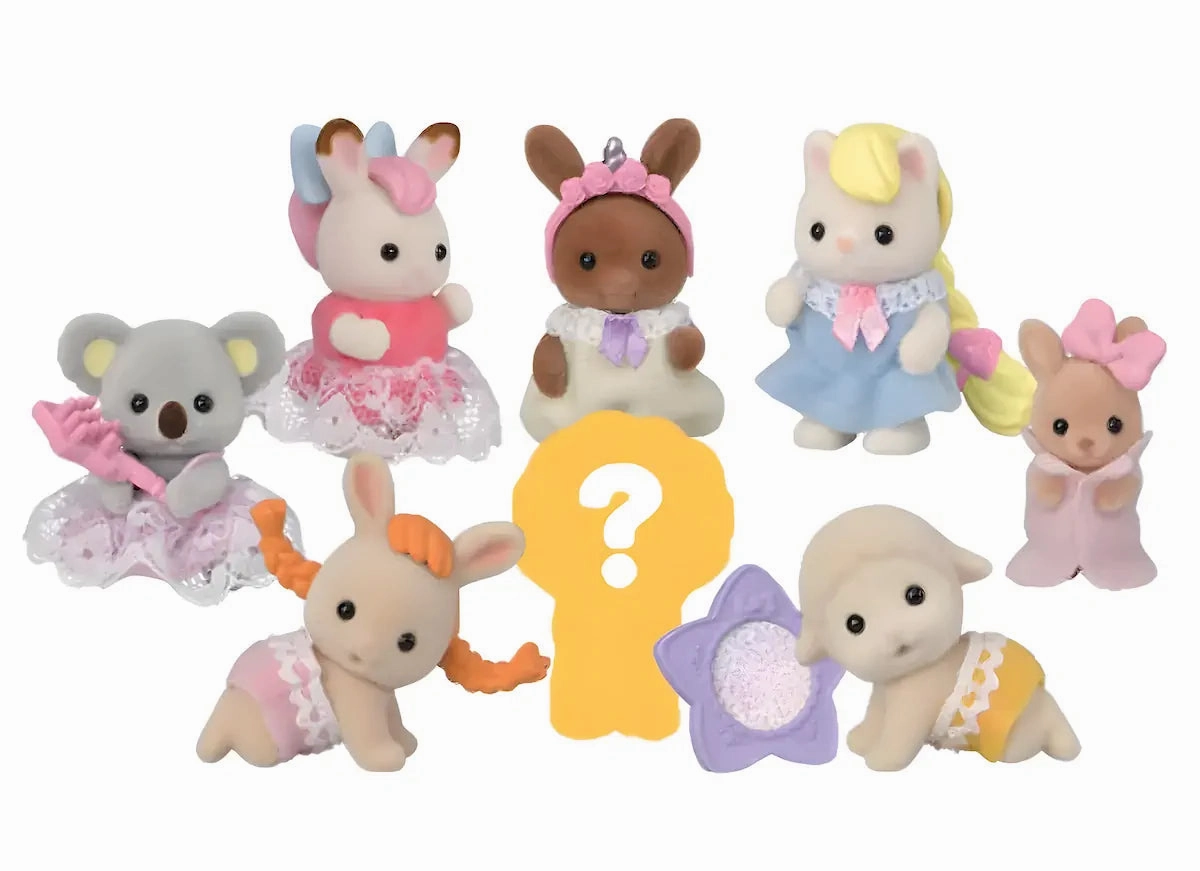 Sylvanian Families  - Baby Fun Hair Mystery Bag PVC Statue