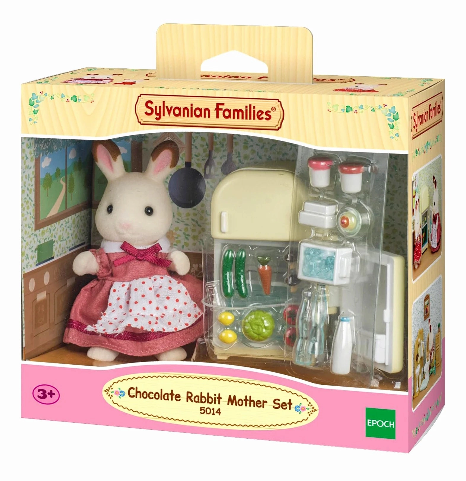 Art Series Study room Sylvanian Families Chocolate Rabbit Mother Set