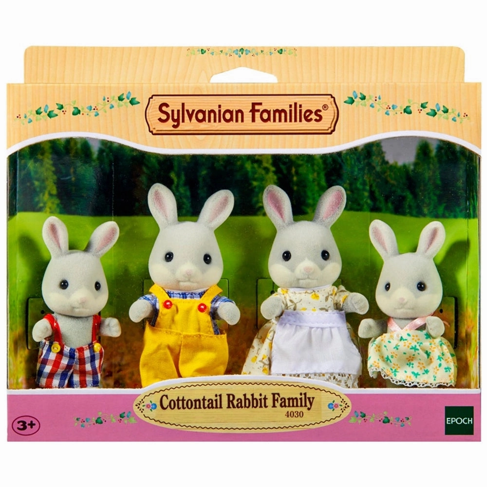 Sylvanian Families Cottontail Rabbit Family Display Toy