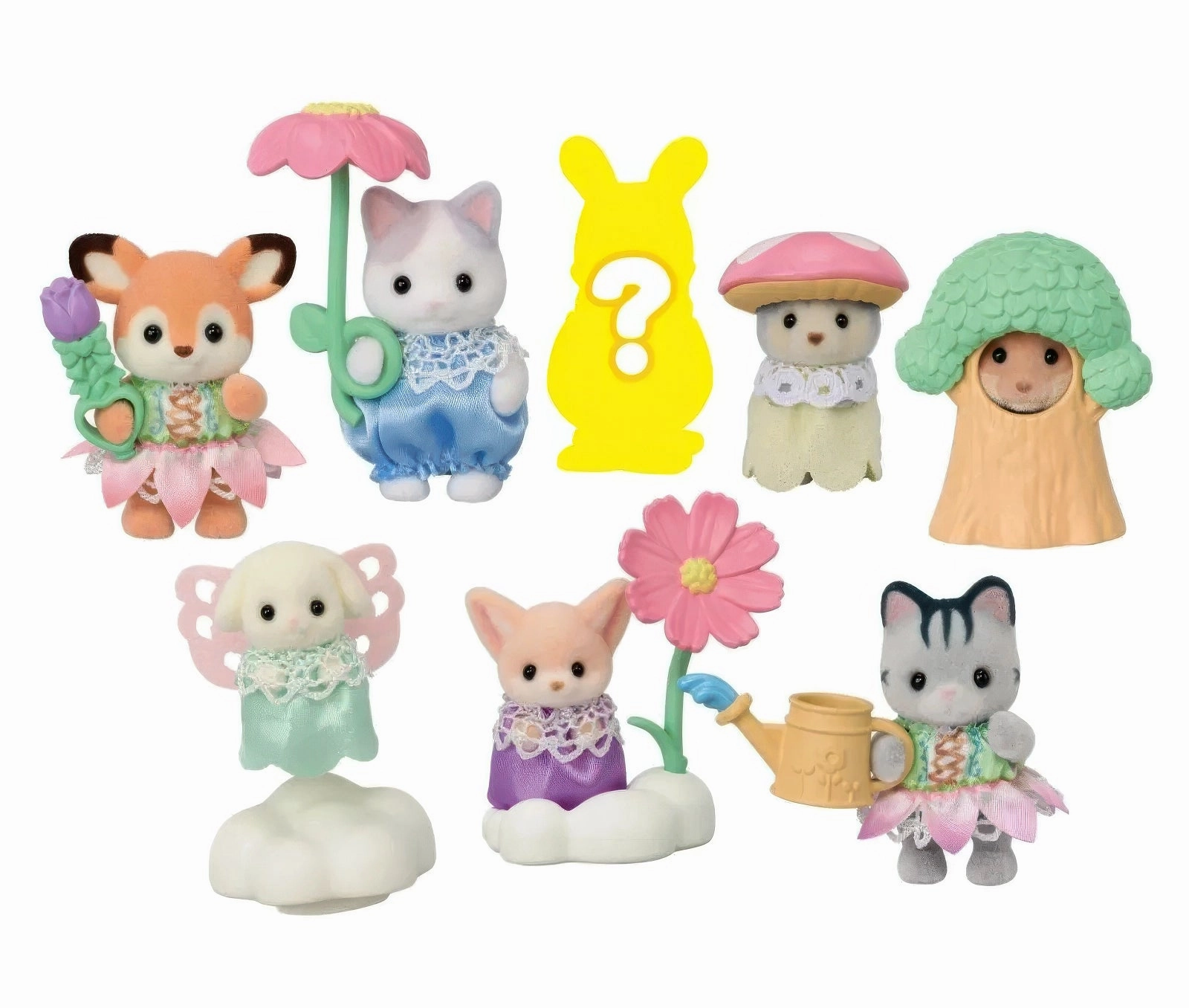 Architectural Model Cowboy Sculpture Sylvanian Families Mystery Bag - Blooming Baby Friends Series