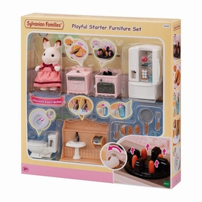 Rococo Sculpture Souvenir Shop Sylvanian Families Playful Starter Furniture Set