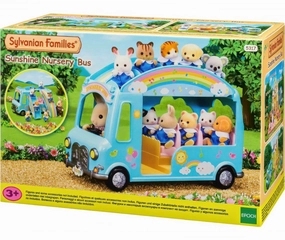 Sylvanian Families Sunshine Nursery Bus hand crafted