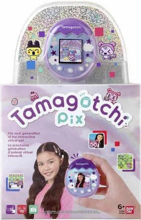Action Statue Rustic style Tamagotchi Next Generation Pix - Purple
