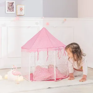 Teamson USA TD-13029A Olivia's Little World TD-13029A Dolls Tent with Sleeping Bags Pink Pilot Model