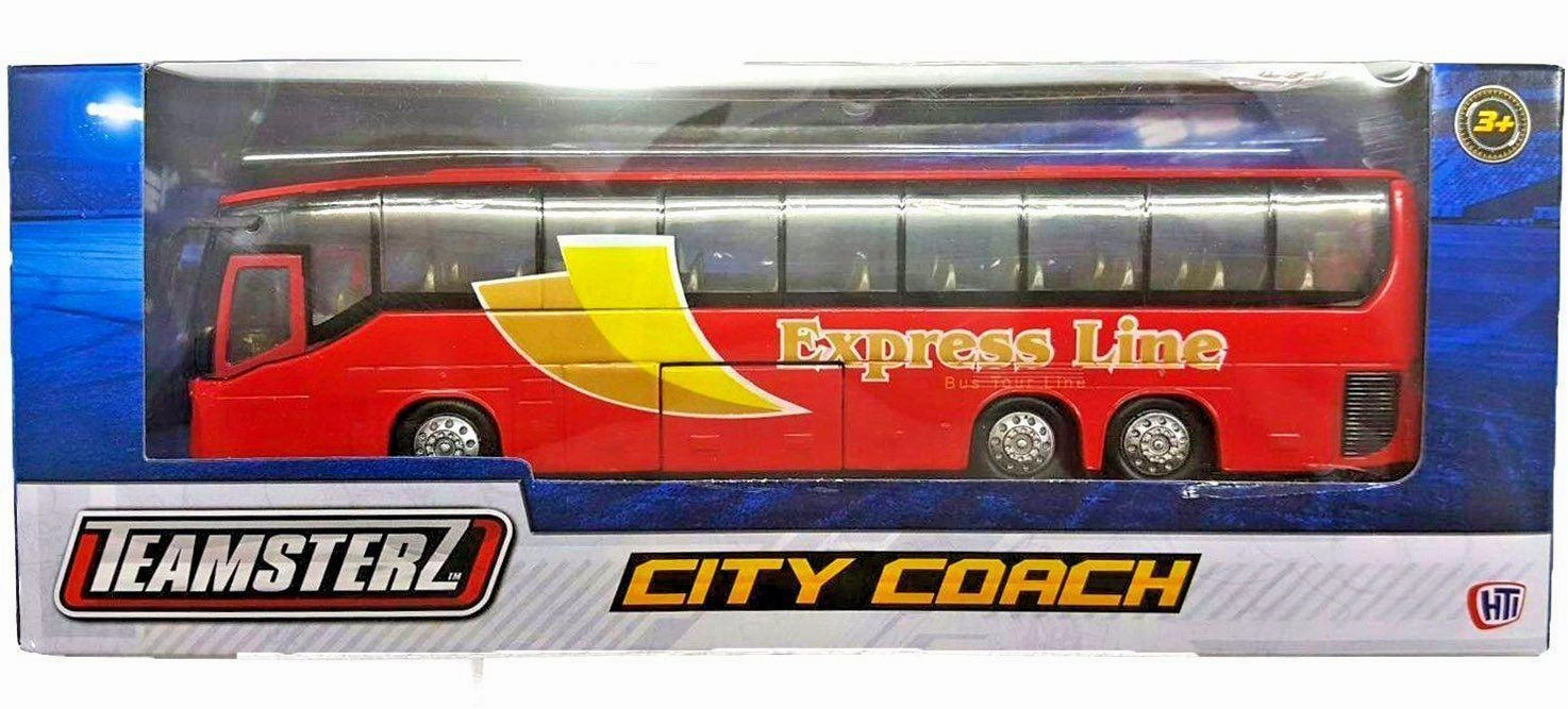 Gaming Character Teamsters Diecast Toy Model Coach City Vehicle Express - Express Line