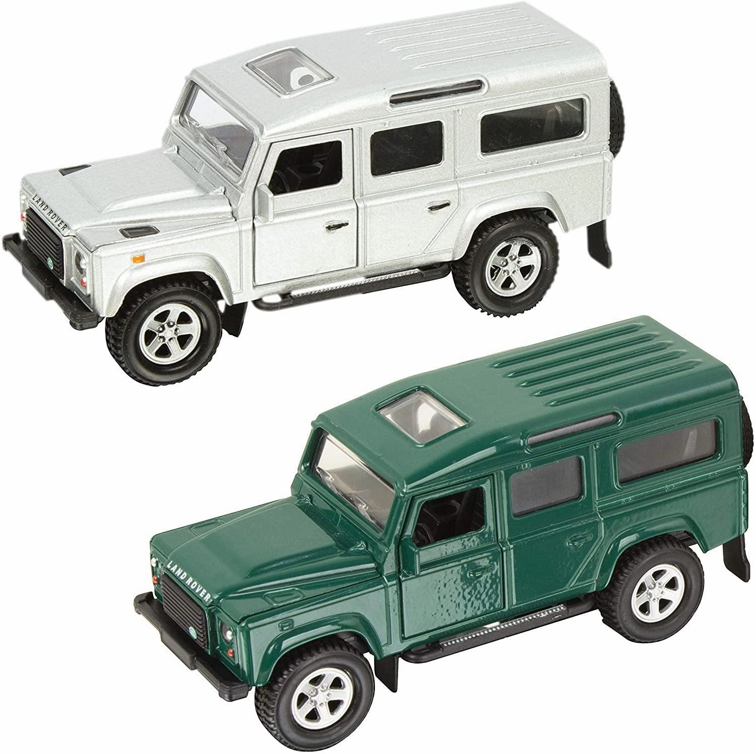 Magazine Cover Collectors Replica Teamsterz Die-Cast 4x4 Land Rover Defender Toy Car - Assorted