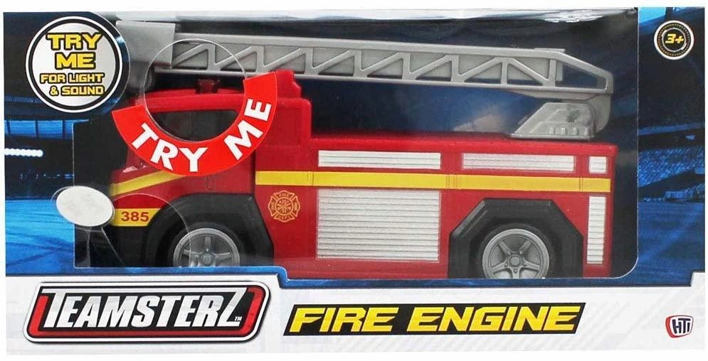 Teamsterz Interactive Light & Sound Fire Engine Showcase Piece