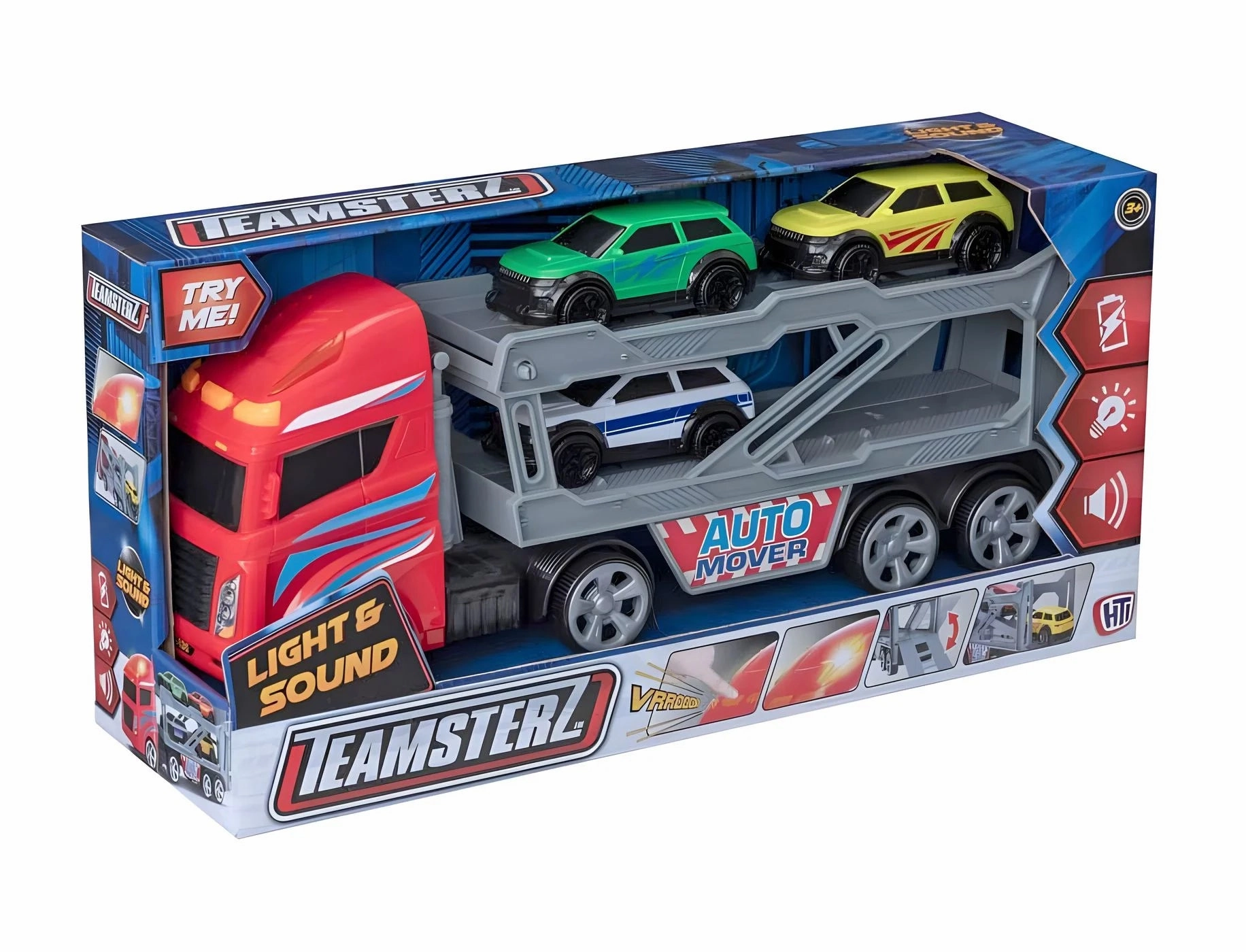 Teamsterz Light and Sound Car Transporter Bird Model