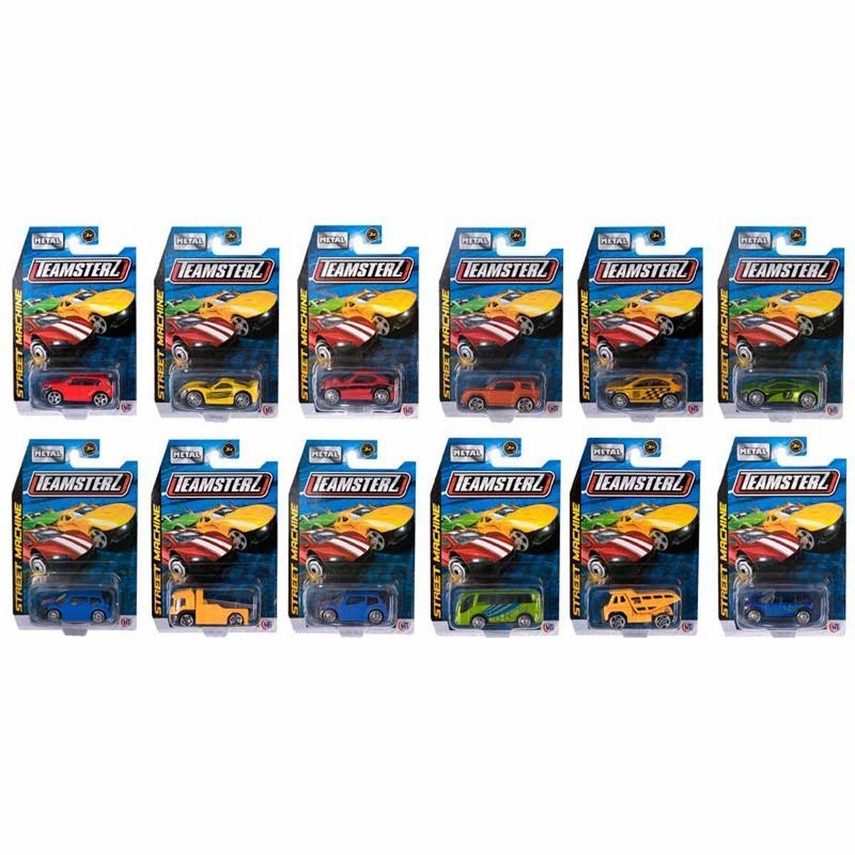 Casual Fan Flexible Figure Teamsterz Metal Street Machine Cars - Assortment